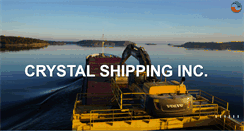 Desktop Screenshot of crystalshippinginc.com